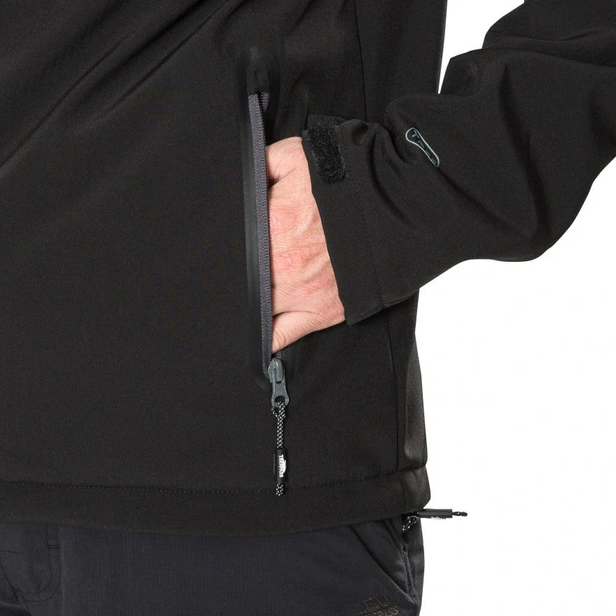 Accelerator 2 Men's Softshell Jacket in Black - Image 6