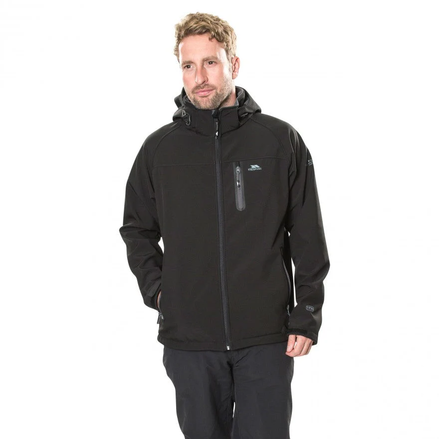 Accelerator 2 Men's Softshell Jacket in Black - Image 7