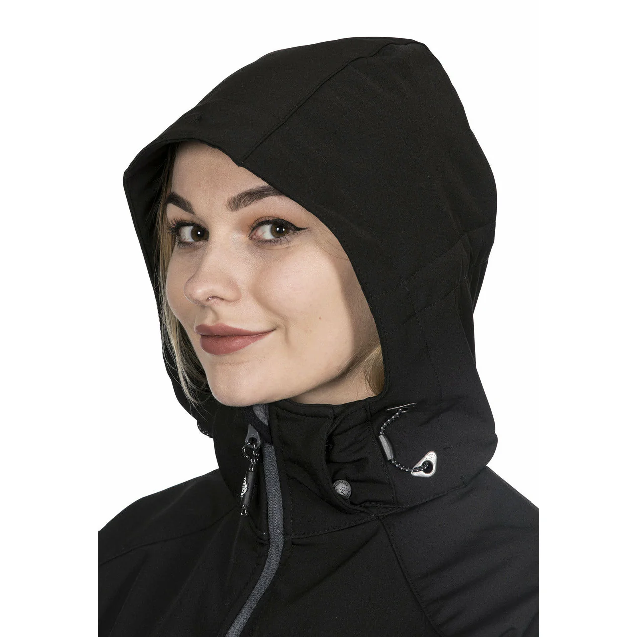 Bela 2 Women's Soft Shell Jacket in Black - Image 6