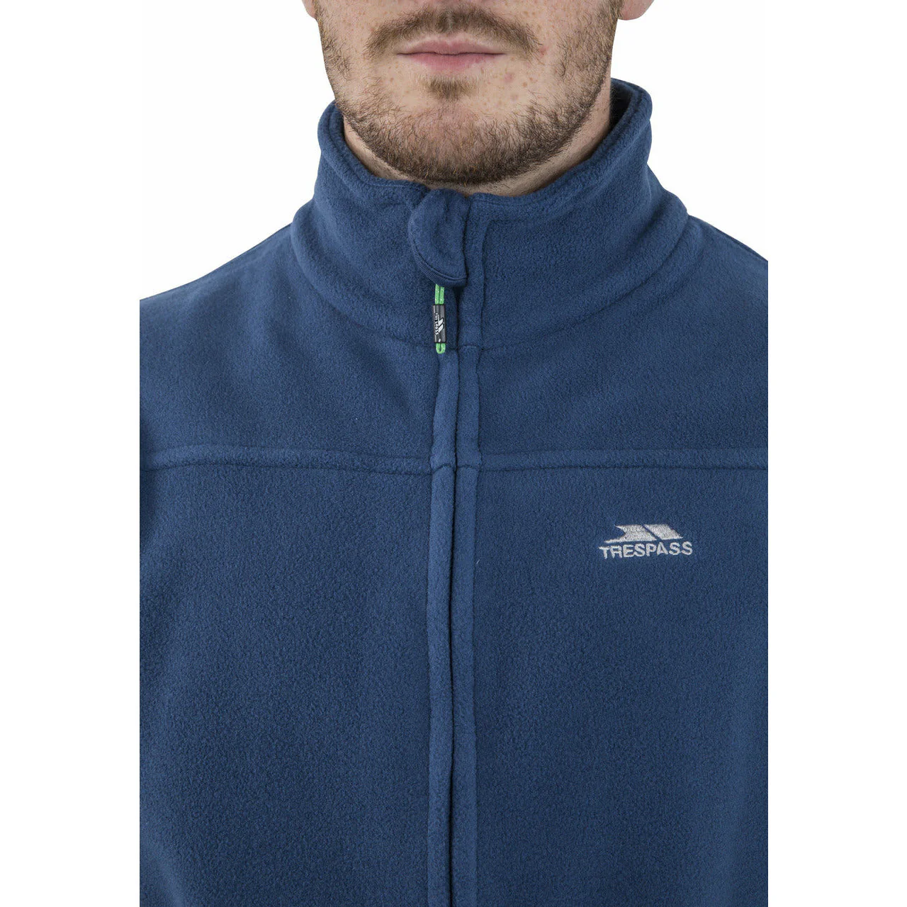Bernal Mens Full Zip Fleece Jacket - Navy Tone - Image 11