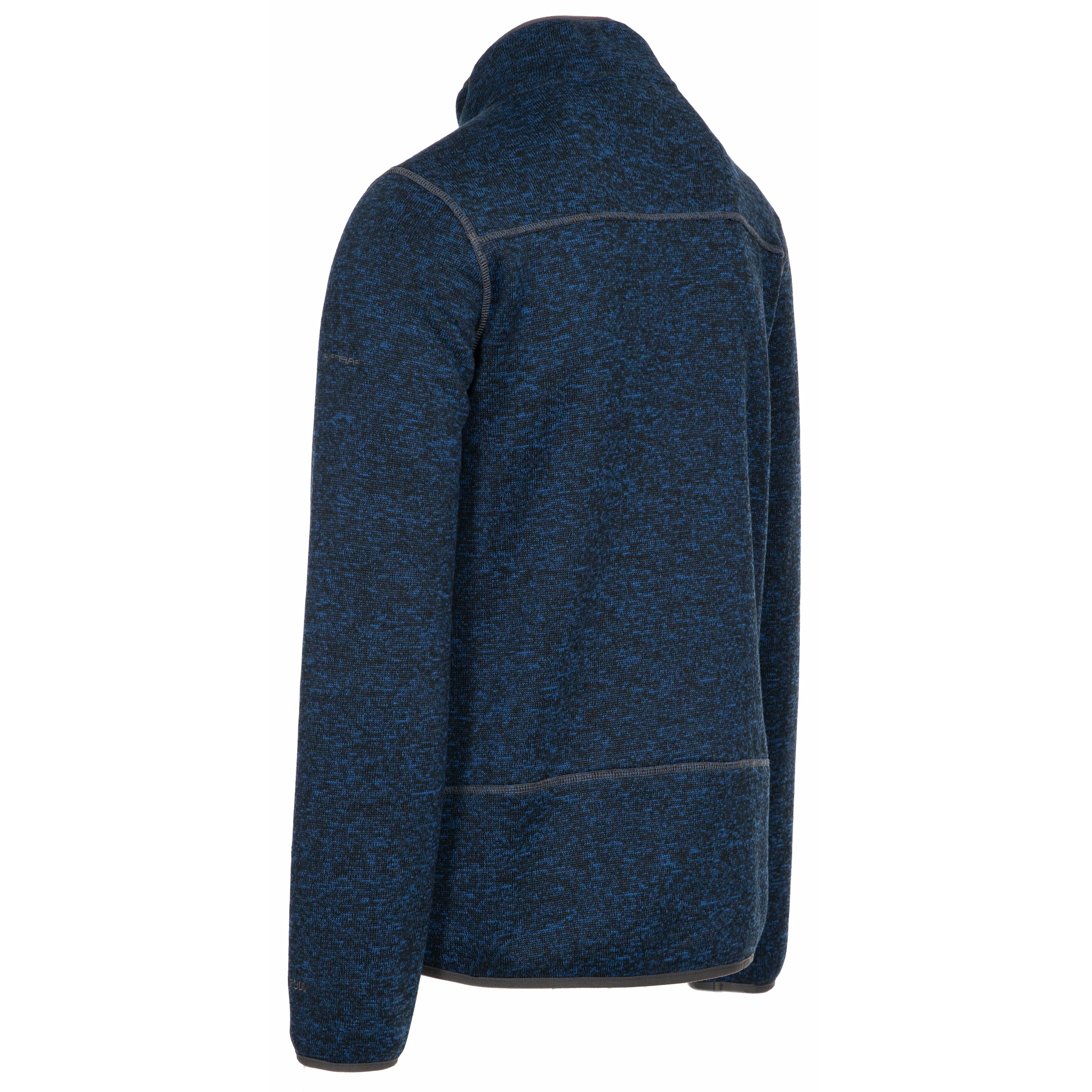 Bingham - Men's Fleece Jacket - Navy Marl - Image 7