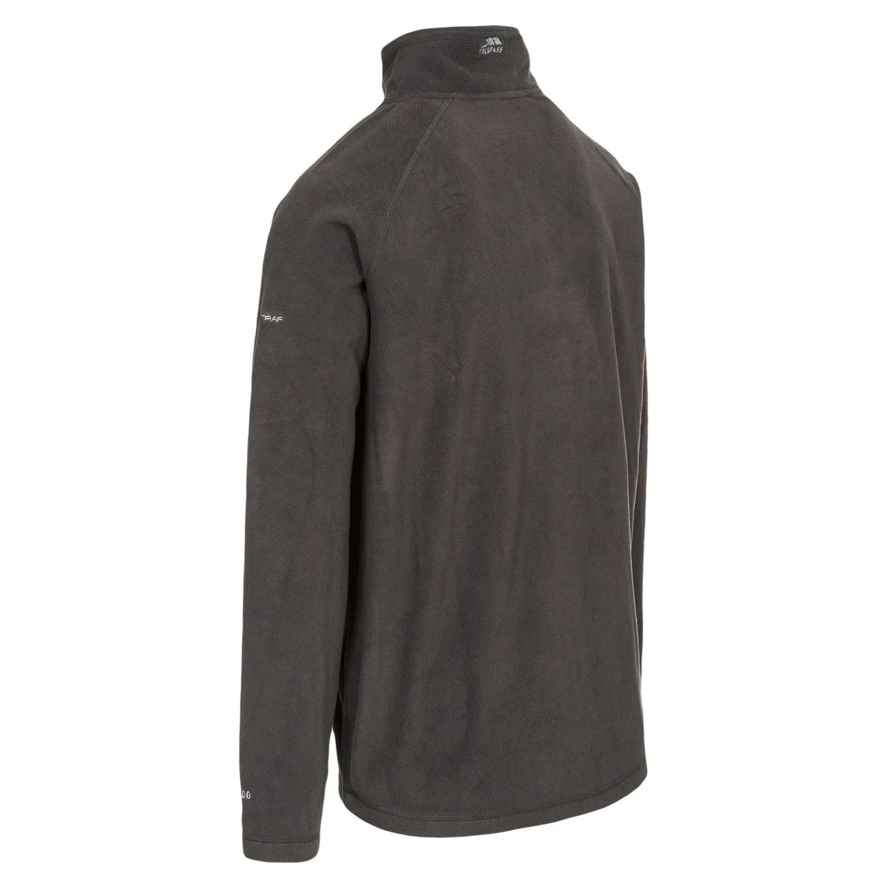 Blackford Mens Half Zip Microfleece in Black - Image 3