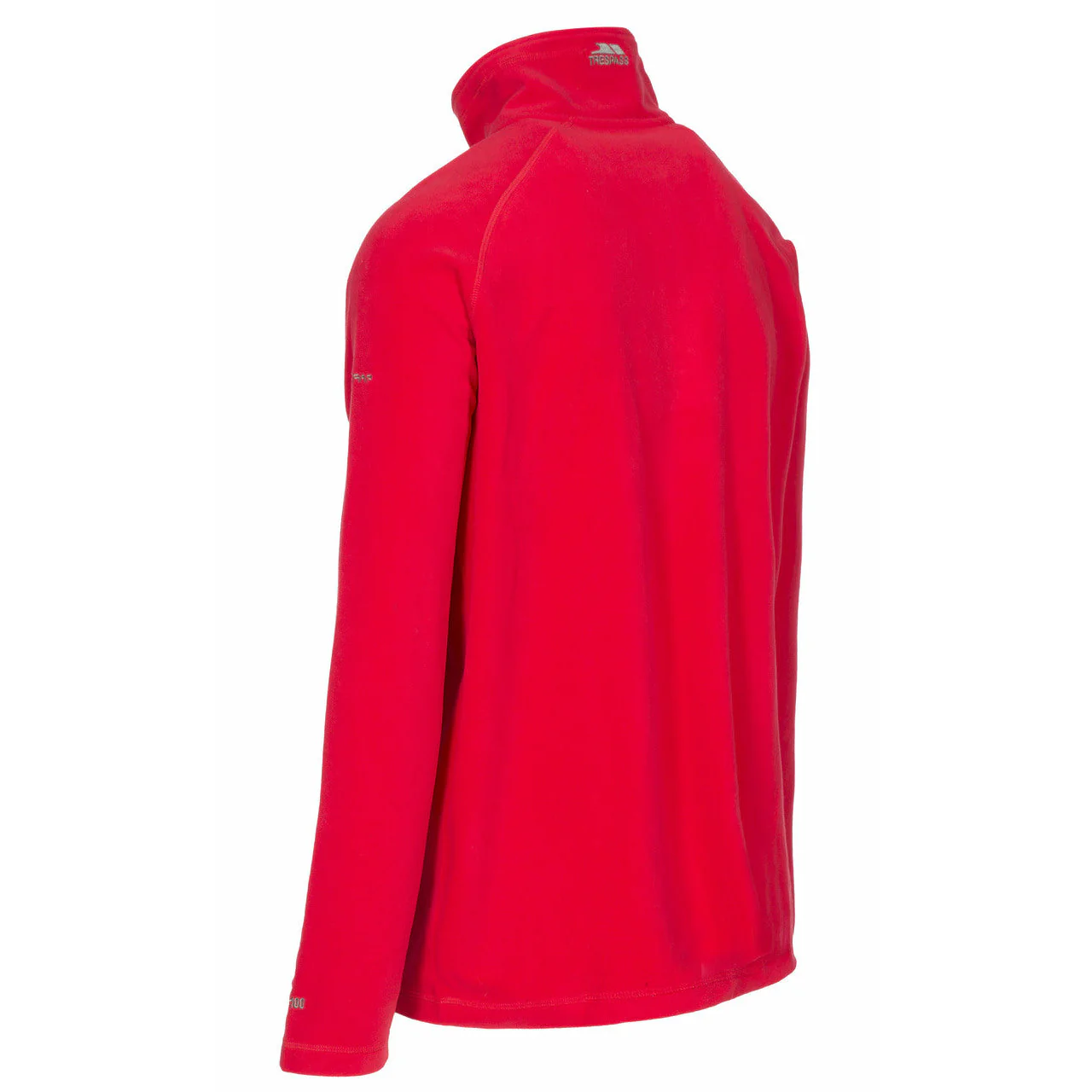 Blackford Mens Half Zip Microfleece in Red - Image 5