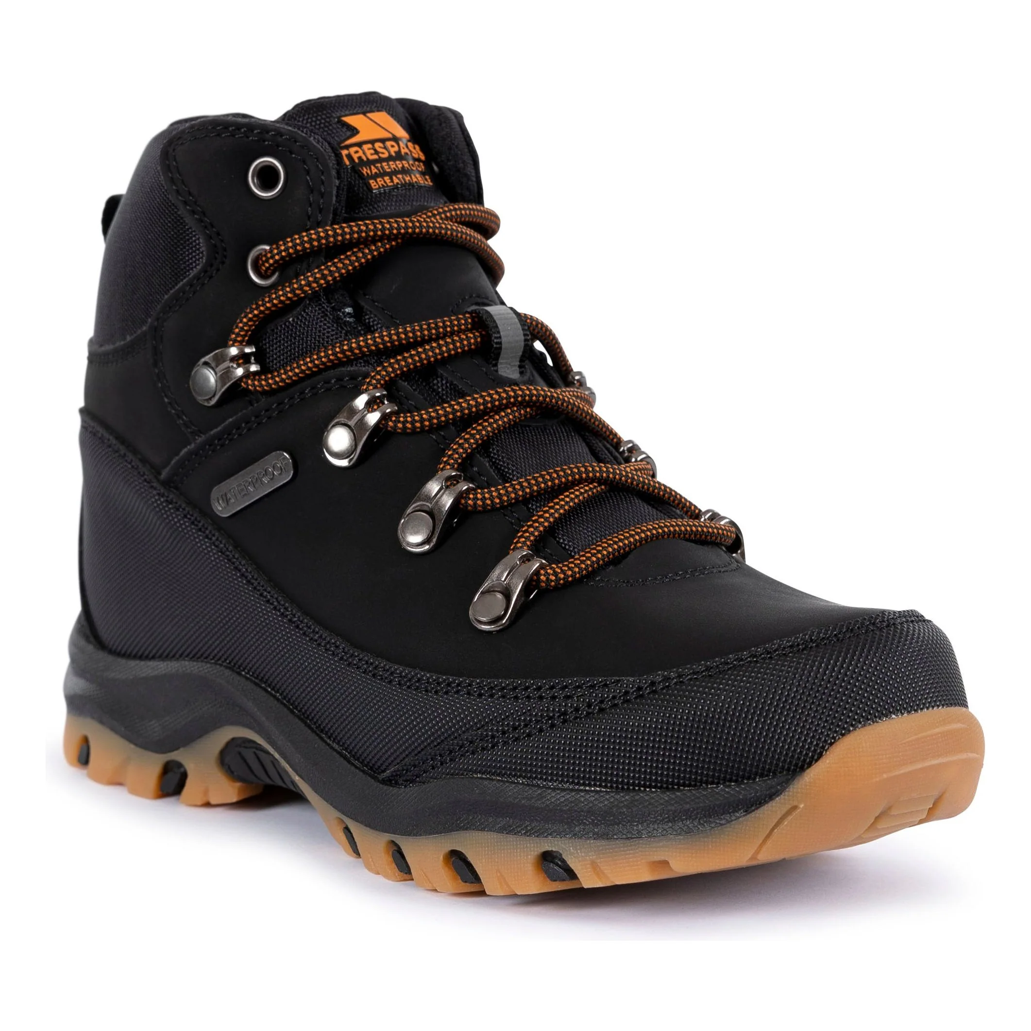 Corin Kids Waterproof Walking Boots in Black - Image 7