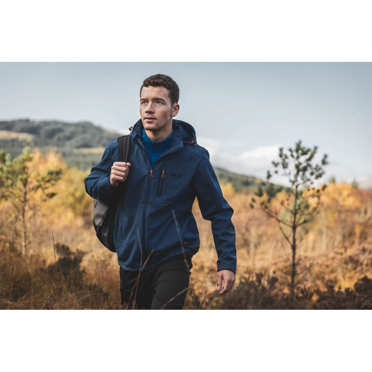 DLX Mens Holloway Waterproof Packaway Trousers - Image 5