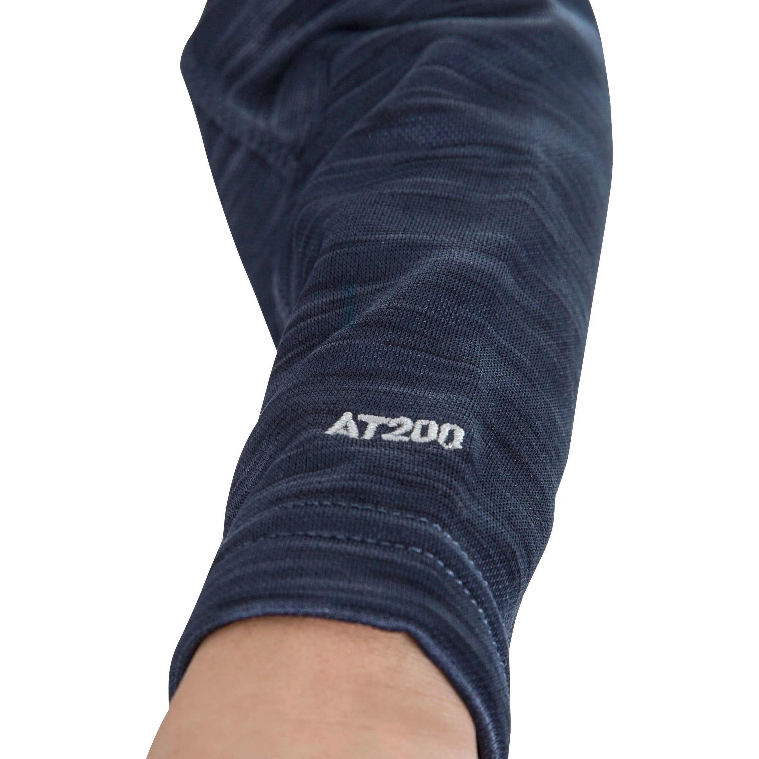 Edvin Boys' Fleece Jumper in Navy Marl - Image 4