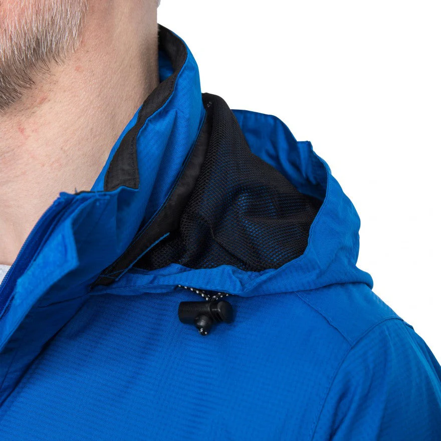 Fraser 2 Men's Unpadded Waterproof Jacket in Blue - Image 6