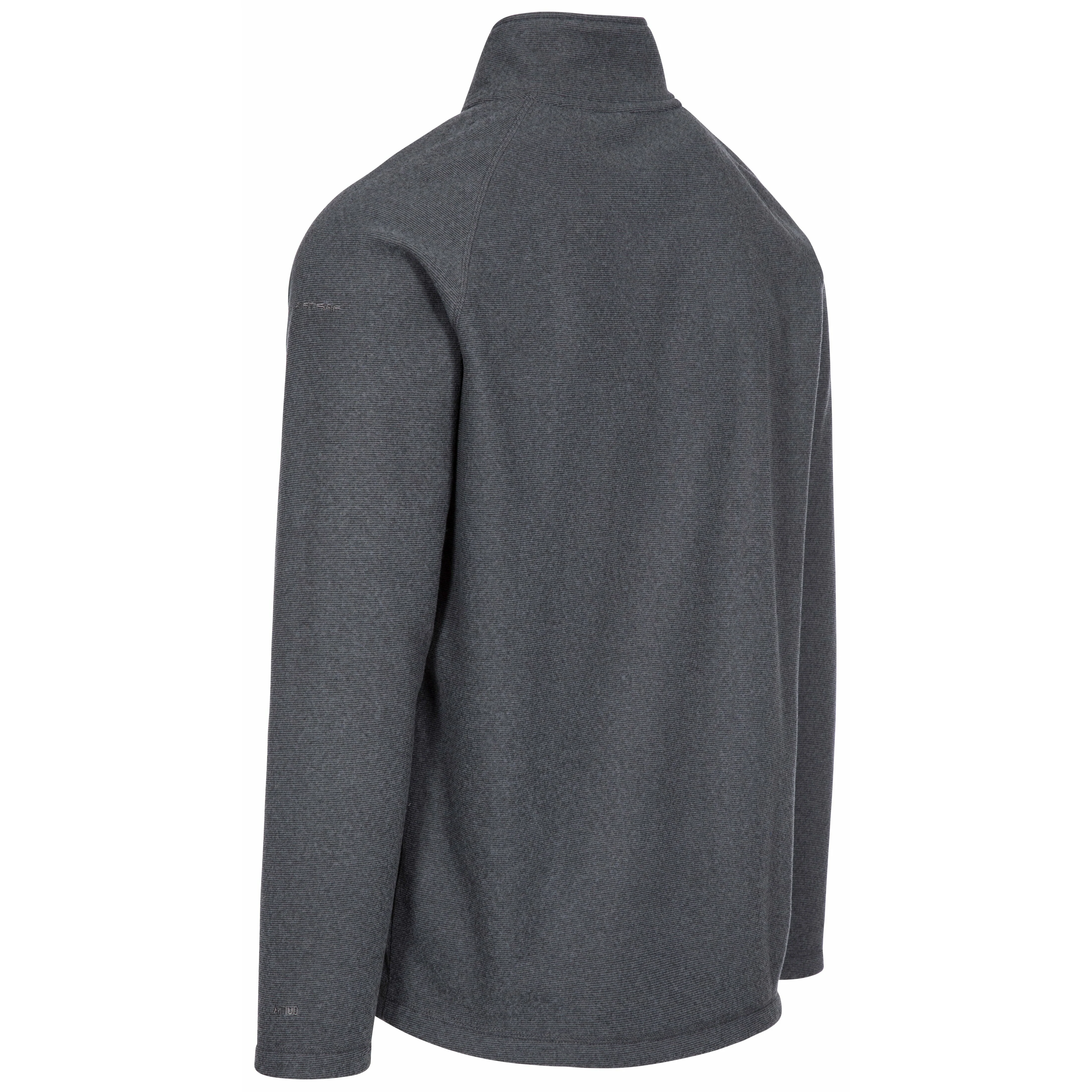 Keynote Mens Half Zip Fleece Jumper in Charcoal - Image 6