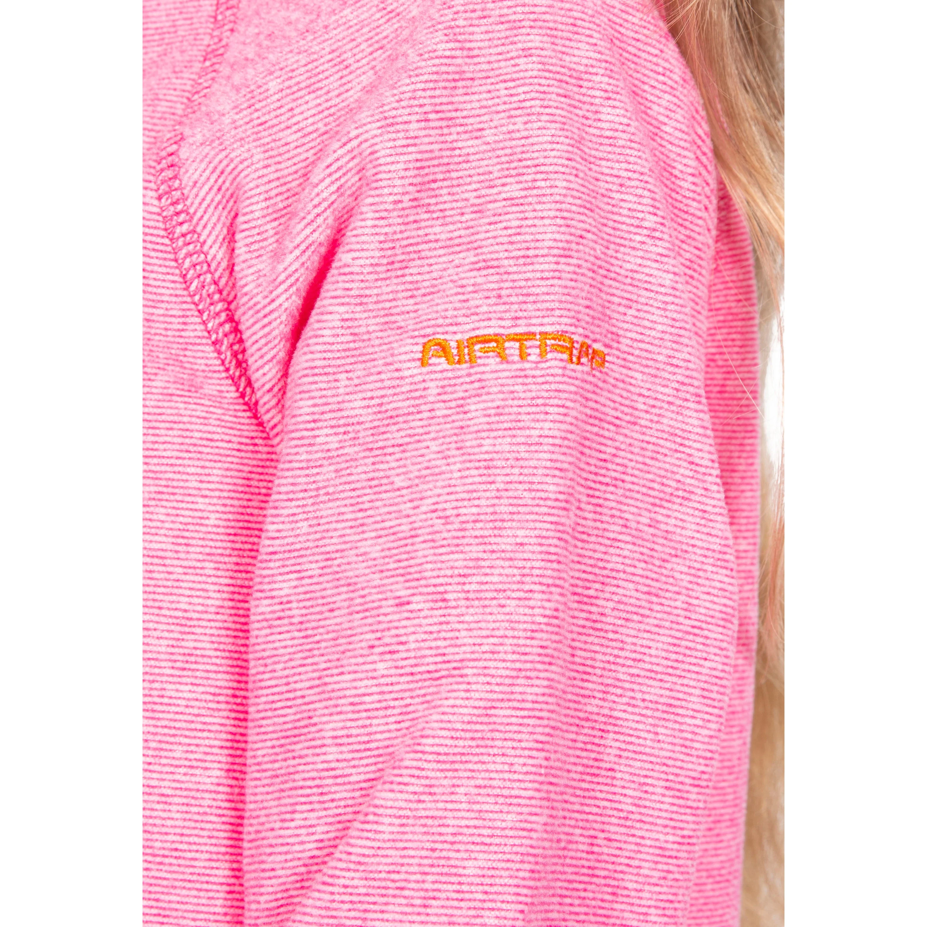 Meadows Girls' 1/2 Zip Fleece Jumper in Pink Lady - Image 10