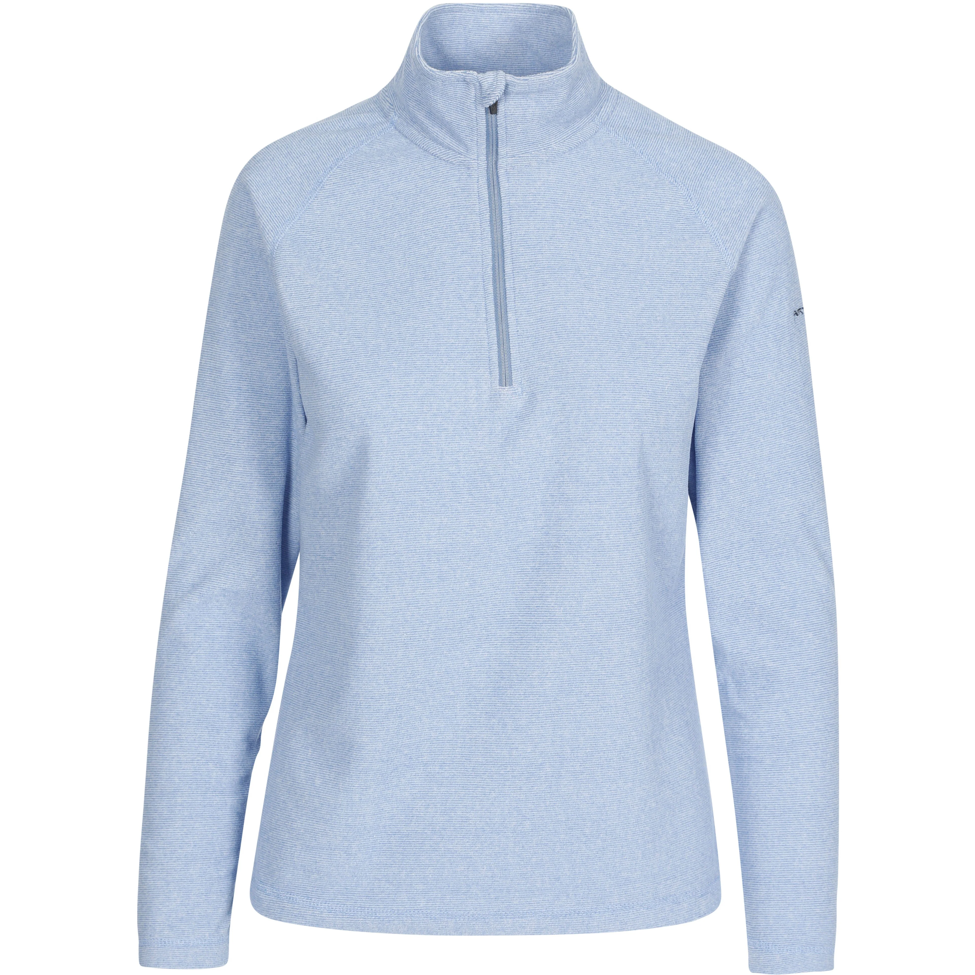 Meadows Womens 1/2 Zip Fleece in Denim Blue - Image 4