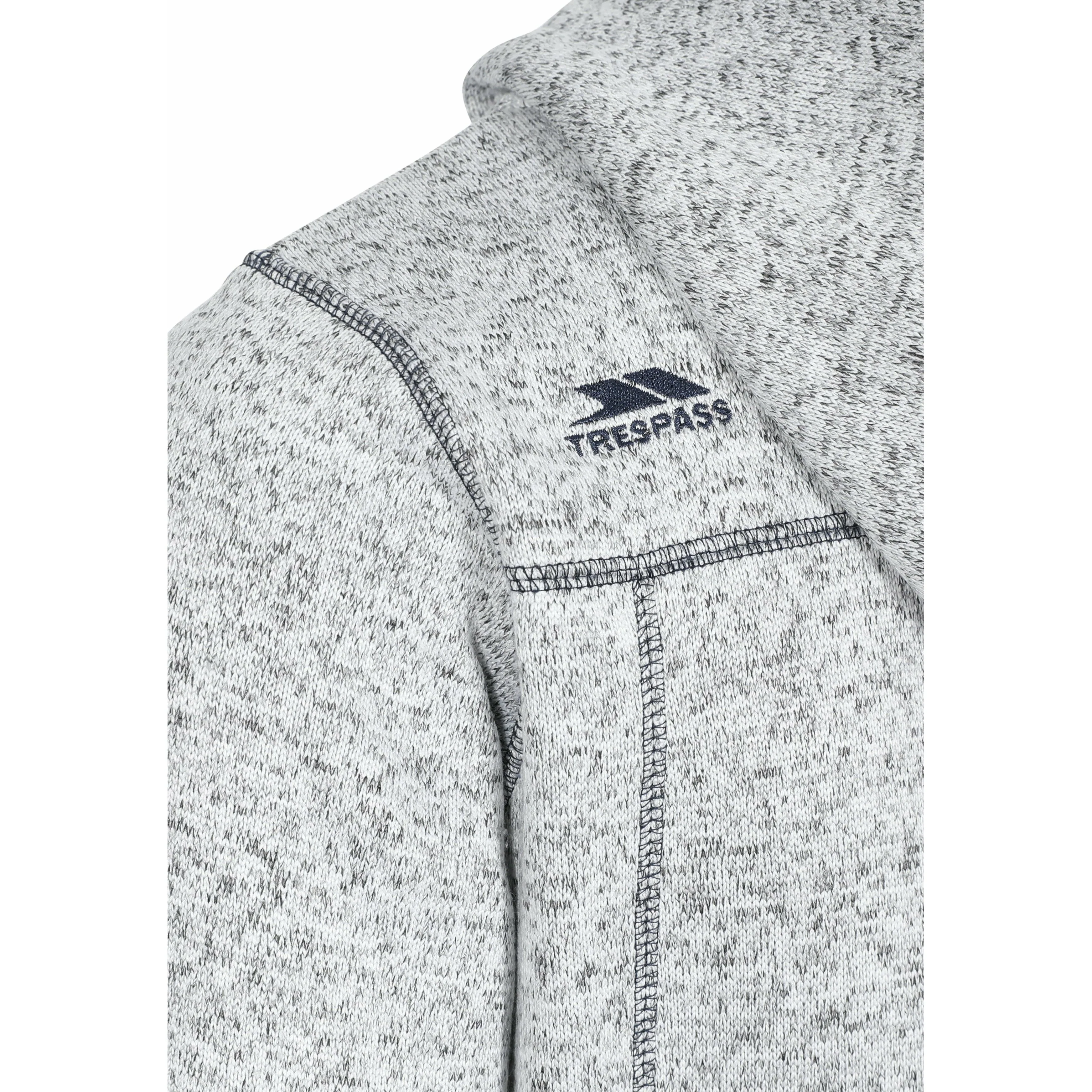 Odelia Womens Full Zip Fleece Hoodie - Ghost Navy Marl - Image 11