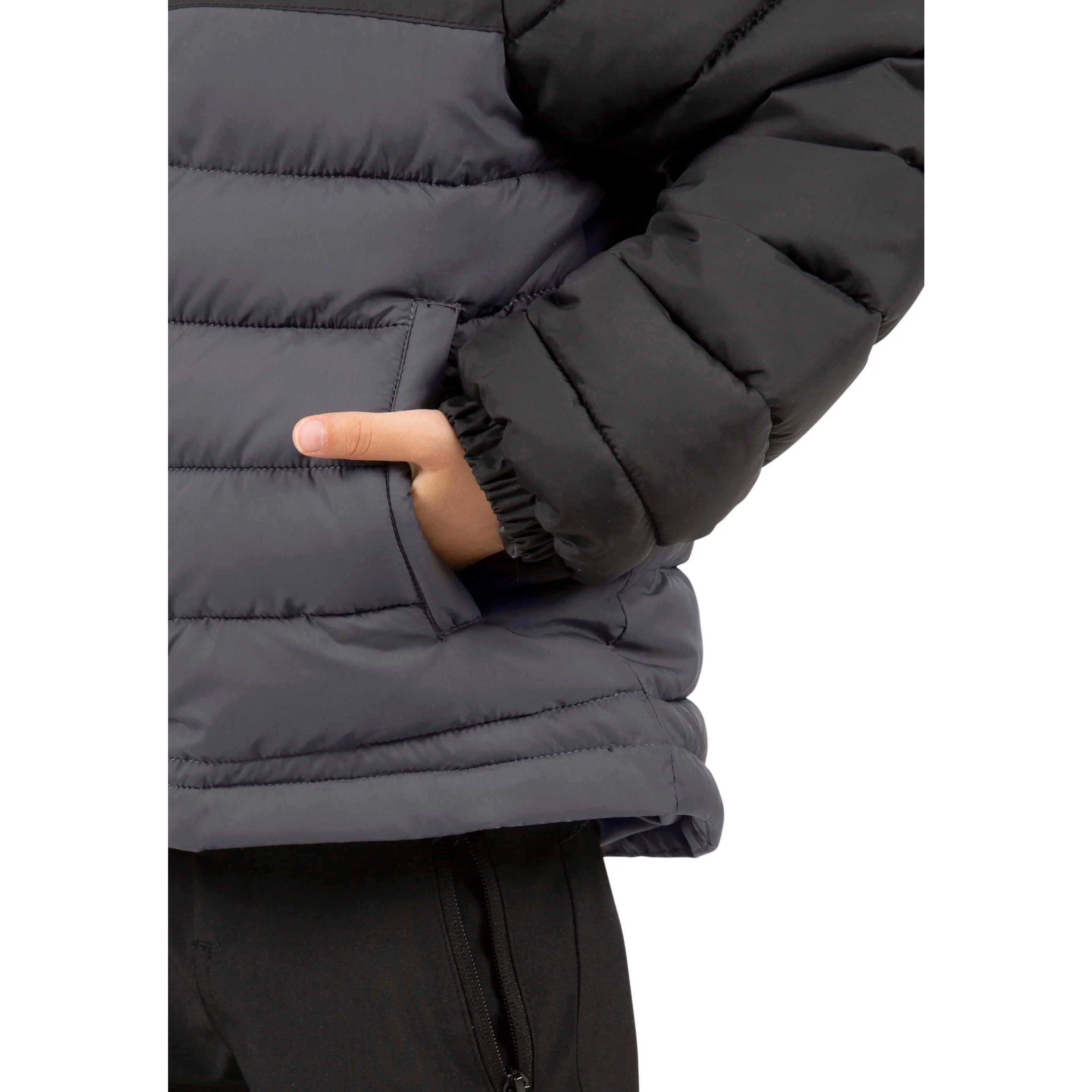 Oskar Kids Padded Jacket - Black - Image 4