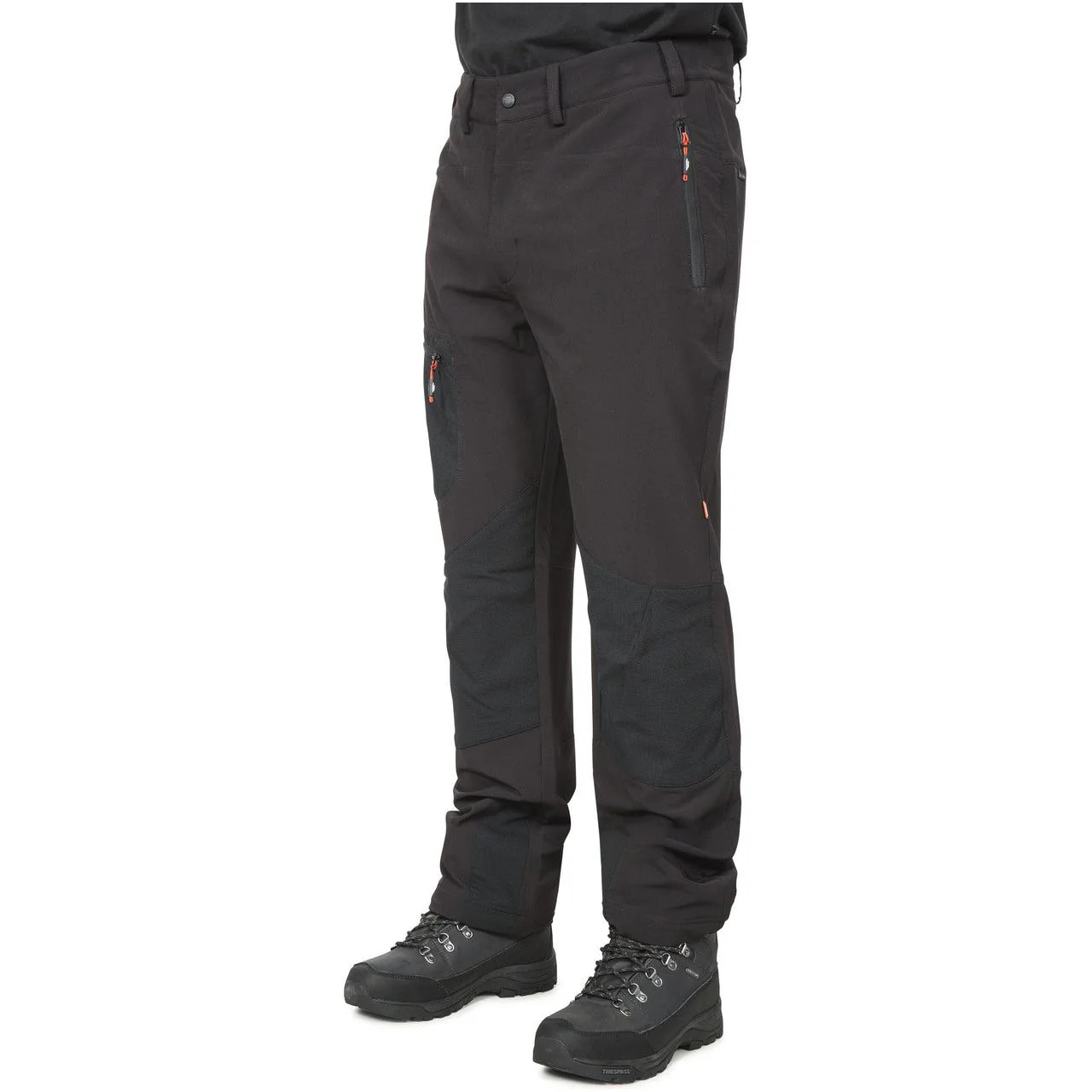 Passcode Mens Mosquito Repellent Walking Trousers in Black - Image 3