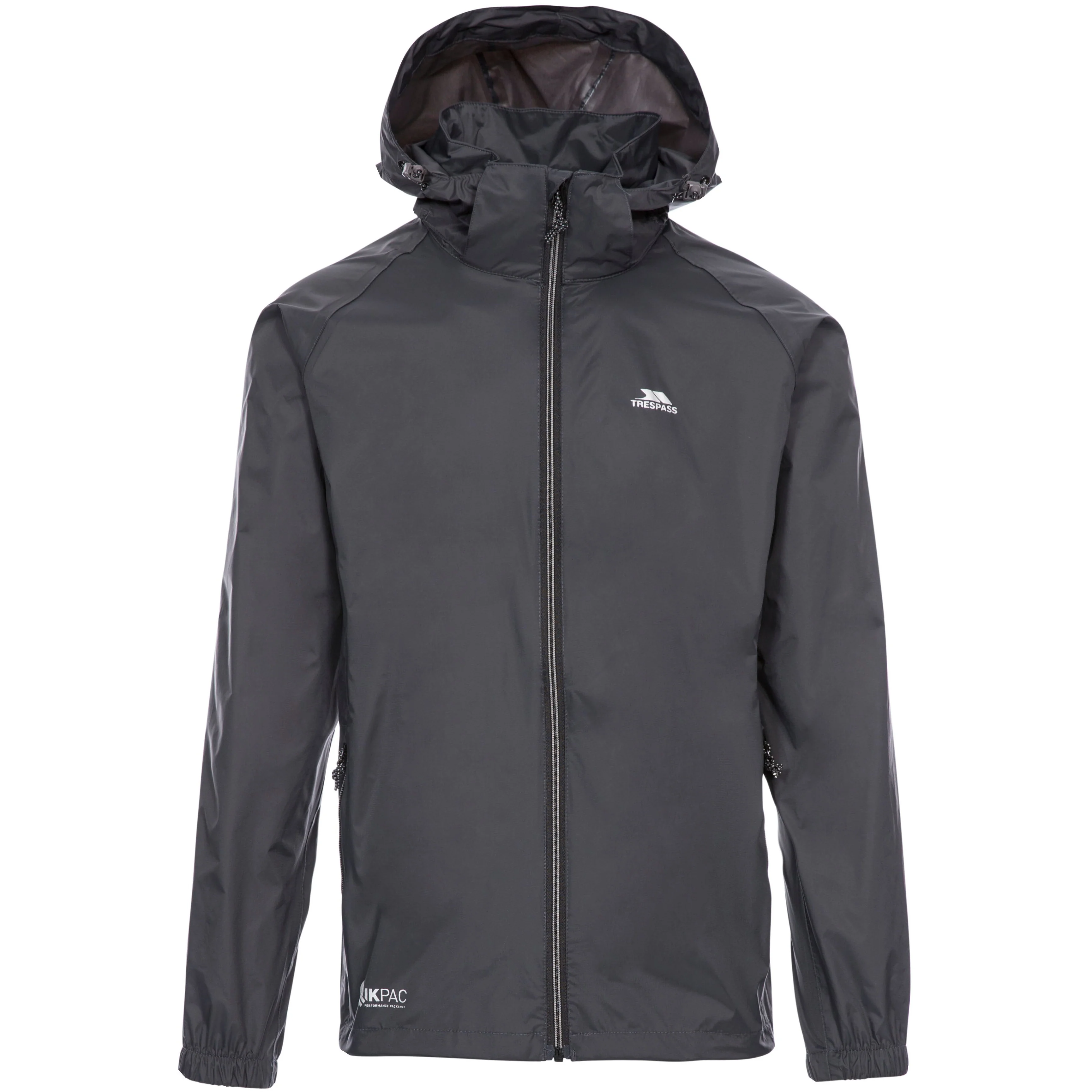 Qikpac X Adults Unisex Waterproof Packaway Jacket in Flint - Image 3