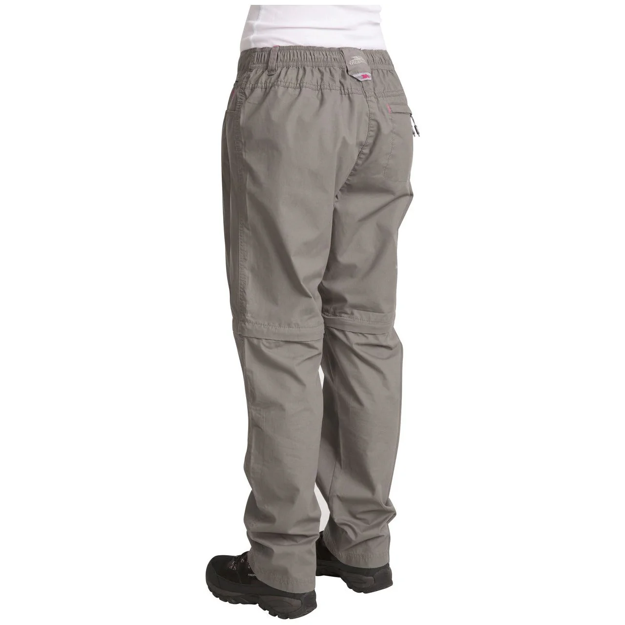 Rambler Convertible Womens Walking Trousers (Zip Off Legs) - Storm Grey - Image 5