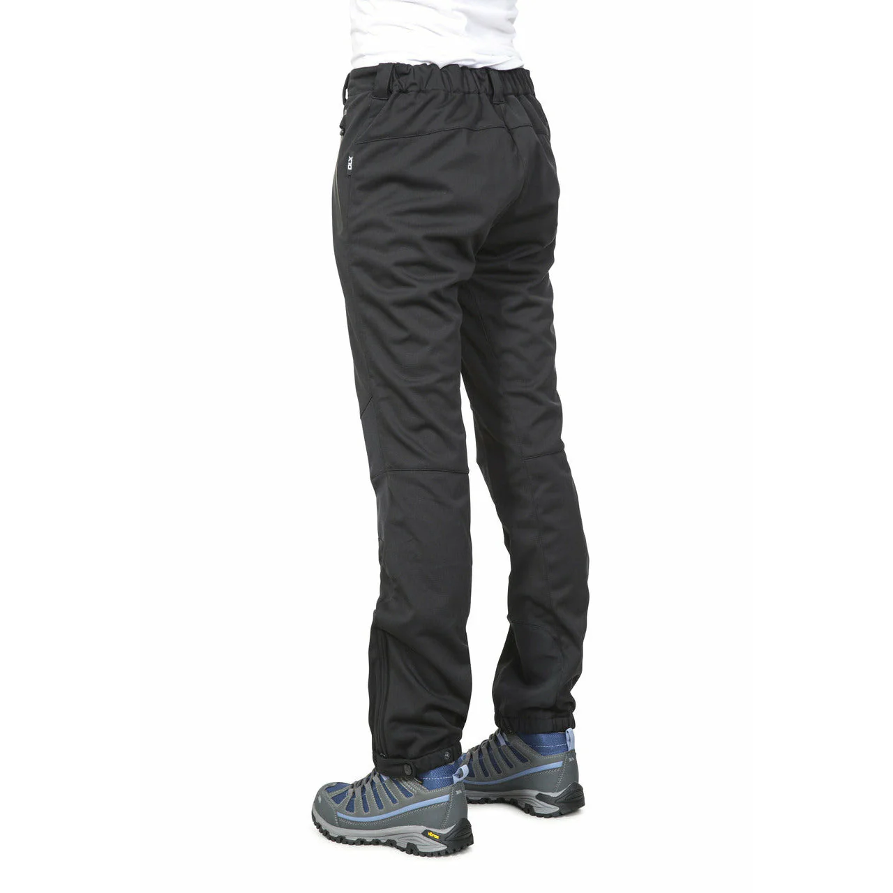 Sola - Women's Dlx Breathable Softshell Walking Trousers - Black - Image 4