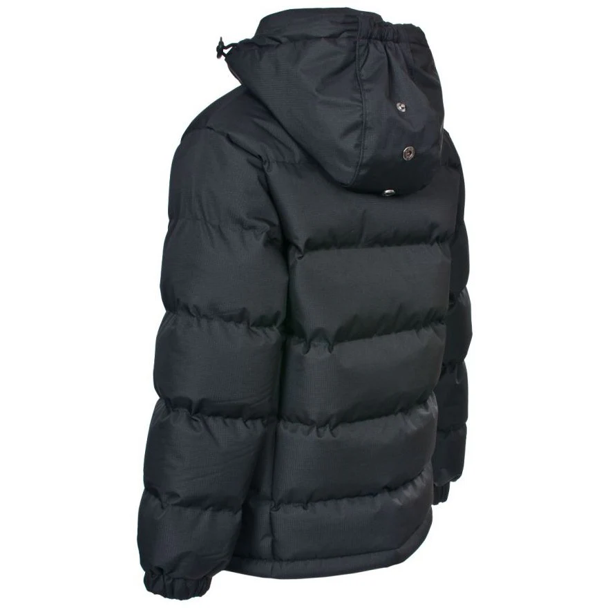 Tuff Boys Padded Casual Jacket in Black - Image 8
