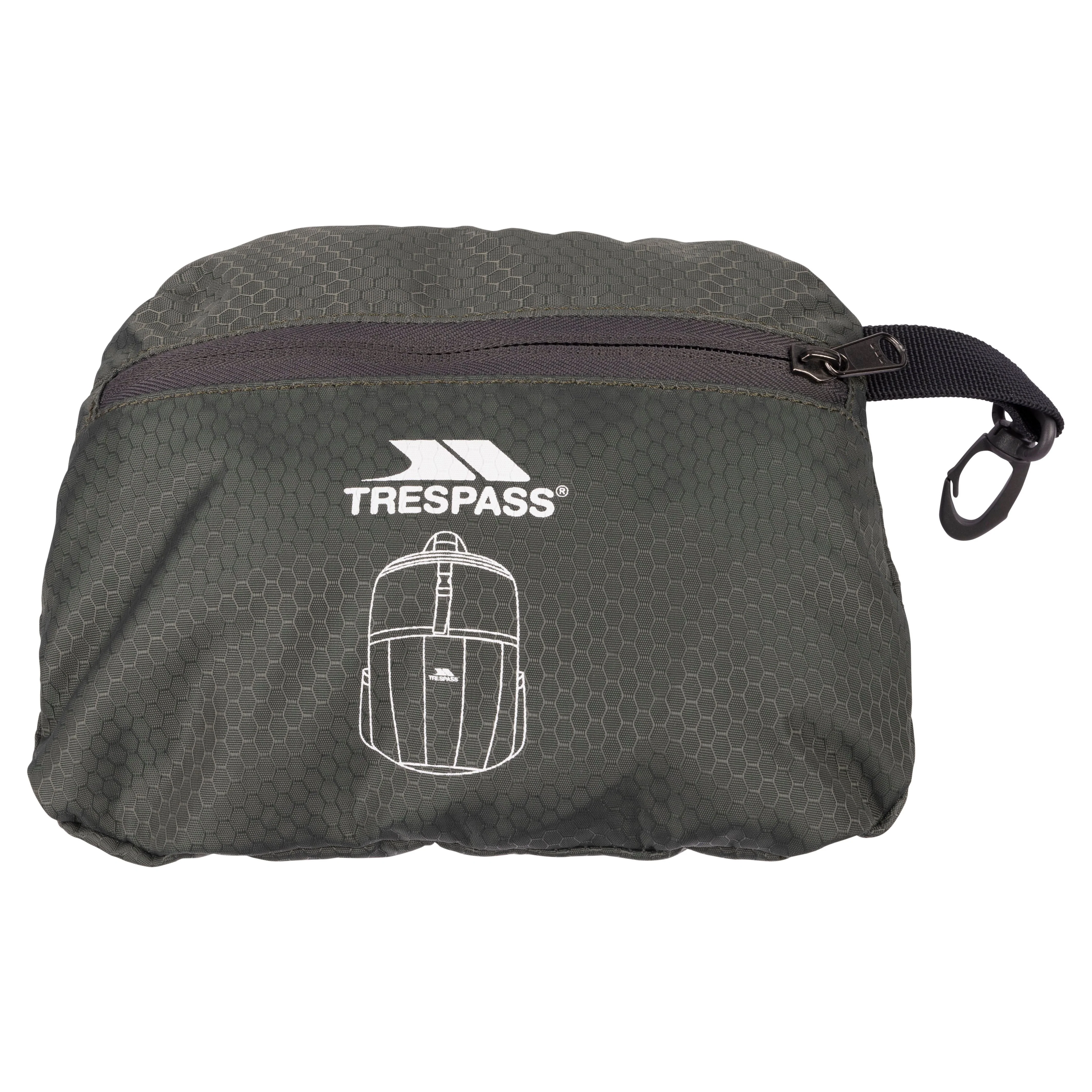 Turzo Packaway 22L Rucksack in Green - Image 3