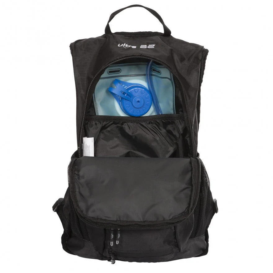 Ultra 22L Cycling Hydration Backpack - Black - Image 4