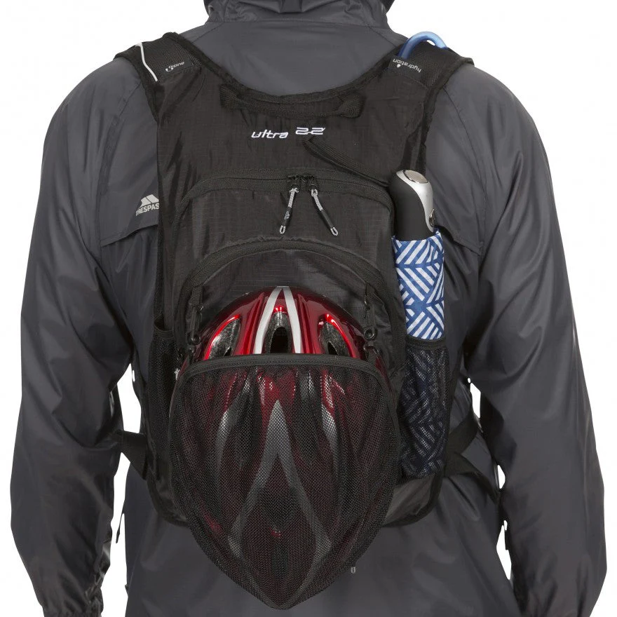 Ultra 22L Cycling Hydration Backpack - Black - Image 5