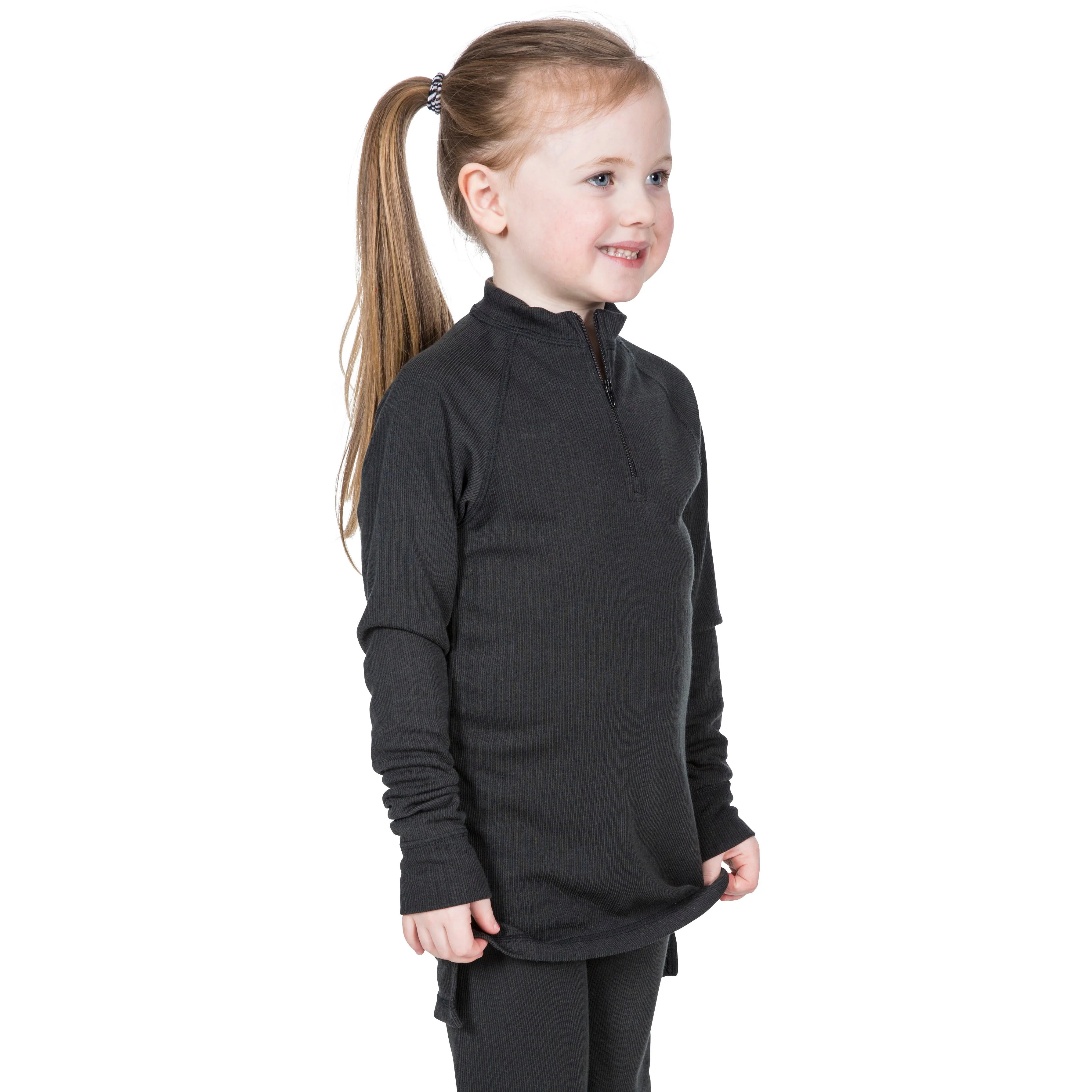 Unite360 Kid's Base Layer Set in Black - Image 4