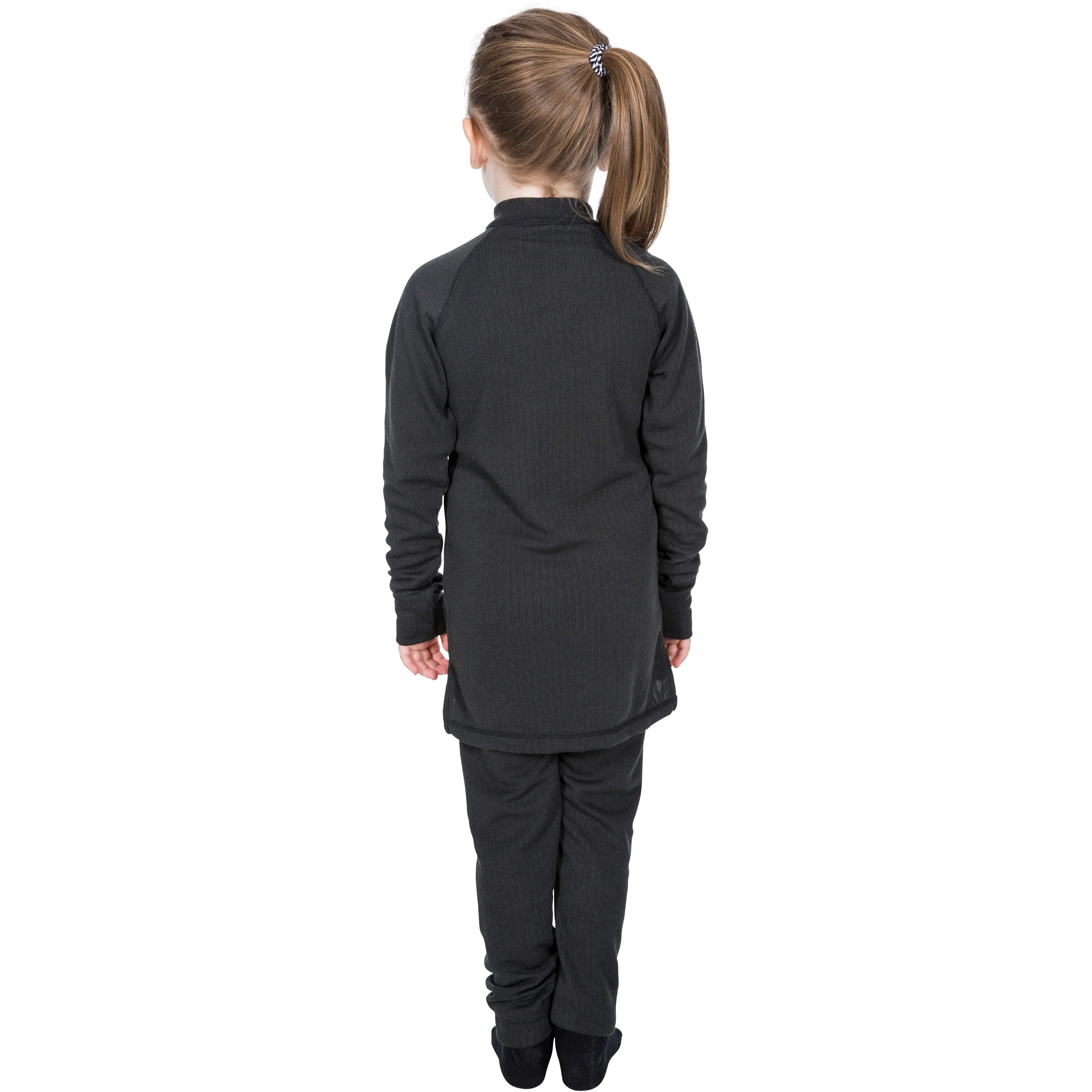 Unite360 Kid's Base Layer Set in Black - Image 8