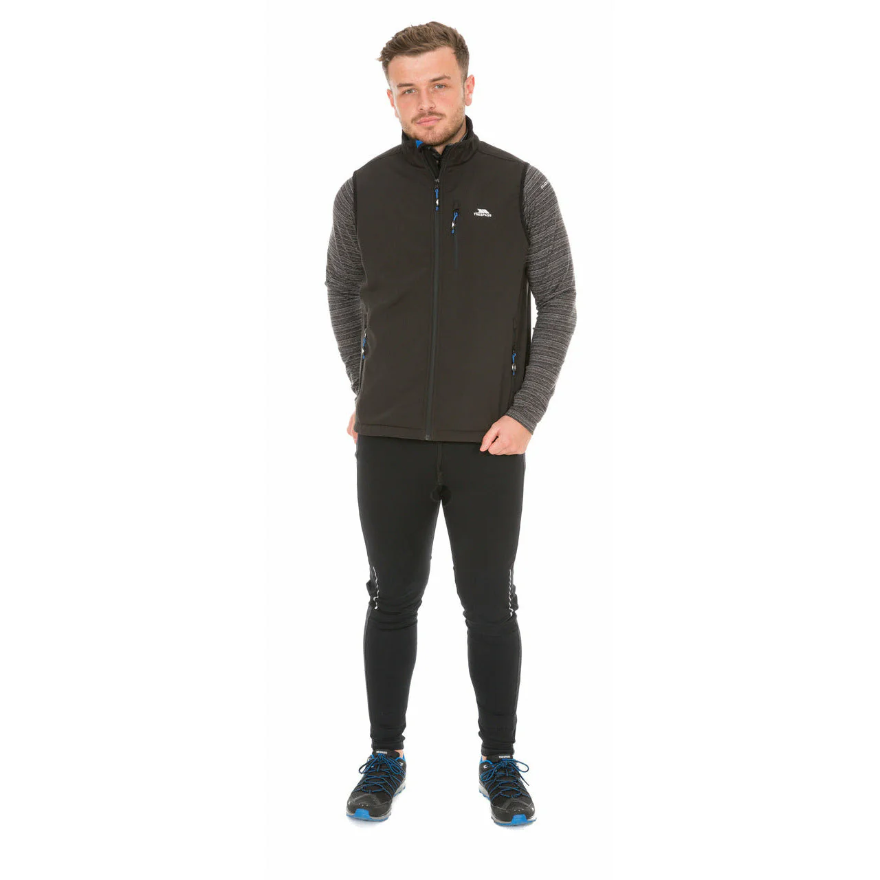 Vassus Men's Softshell Gilet - Black - Image 4