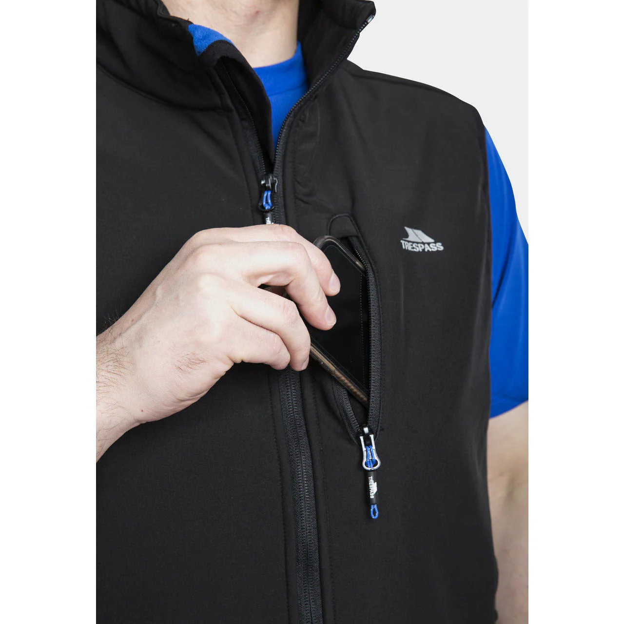 Vassus Men's Softshell Gilet - Black - Image 6